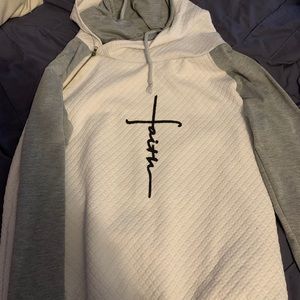 Faith and cross sweatshirt